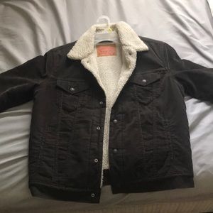 Levi’s sherpa jacket corduroy